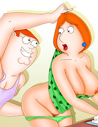 Family guy poses and hot fuck...