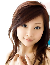 Sweet Asian girl with big eyes