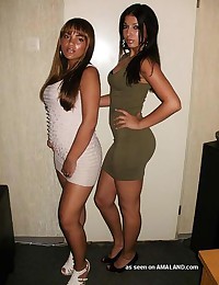 Photo set of tight-assed black sexy sistahs