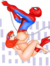 Spider-Man fucks his redhead