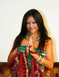 Indian with lovely natural br...