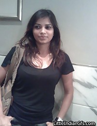 Pretty Indian girl sucks cock...