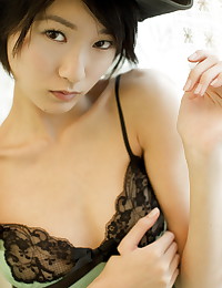 Ryou Shinhono is looking hot as hell in her sexy nightie today.