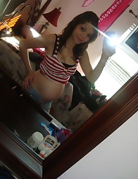 Awesome mixed pics of horny pregnant girlfriends