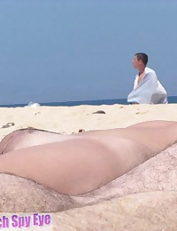 Nudists needs sex on beach. And does it!