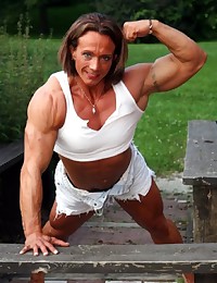Big breasted well known muscle women.