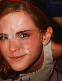 With boobs like these Emma Watson will allways get her some sperm on face