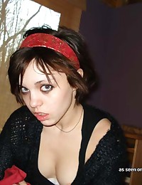 Picture collection of a sleazy sex with an emo bitch